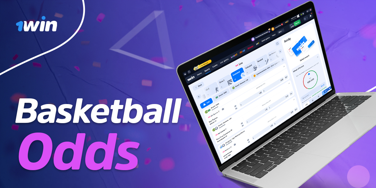 Basketball betting odds at 1win kenya