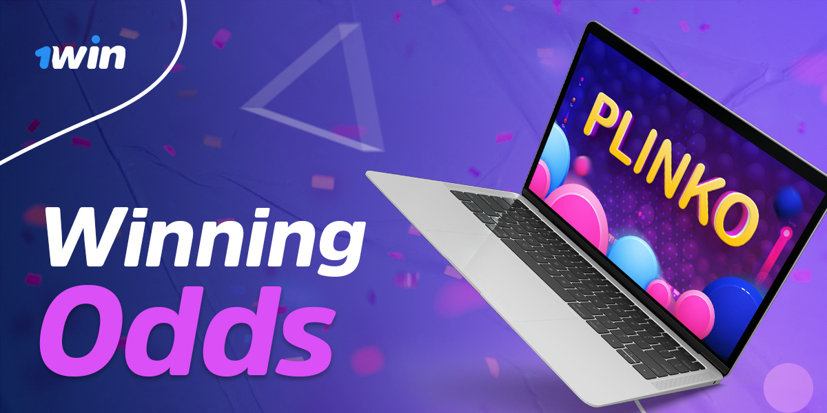 Winning Odds on 1Win Casino Site for Plinko Game