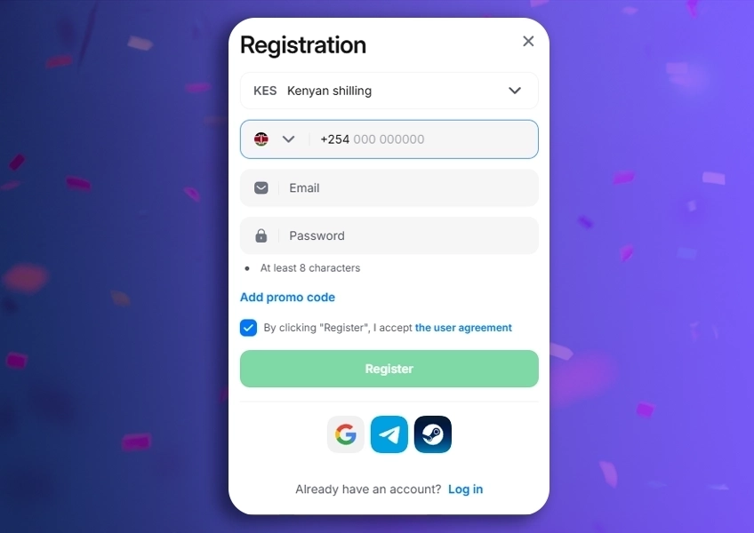 Create 1Win account for Penalty